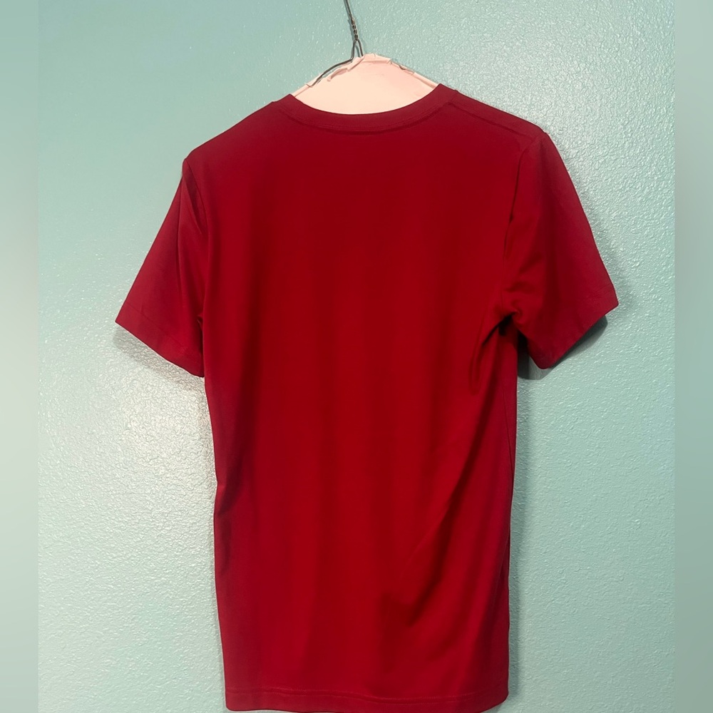 GAP Men's Deep Red Short Sleeve Crew Tee